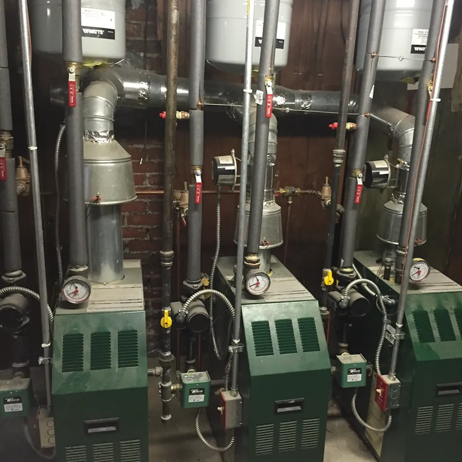 install high efficiancy furnace with ac coil 042